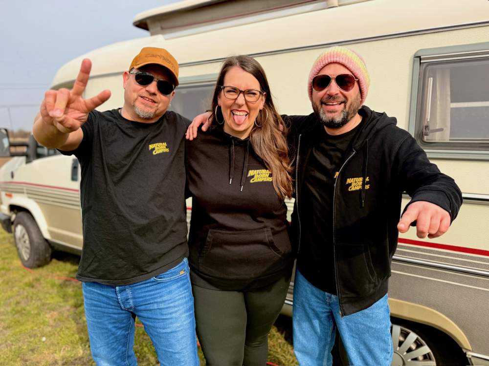 Friso Richter & die Natural Born Campers entdecken 4in1clean